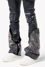 Black Coffin Arc Leather Pant V2