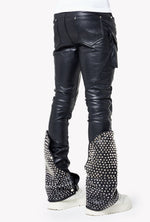 Black Coffin Arc Leather Pant V2