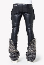Black Coffin Arc Leather Pant V2