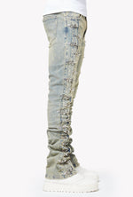 Vintage Blue Aviation Clasp Denim