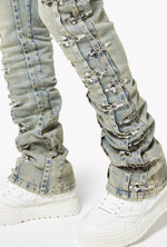 Vintage Blue Aviation Clasp Denim