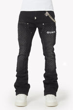 Obsidian Black Steel Plate Carpenter Denim
