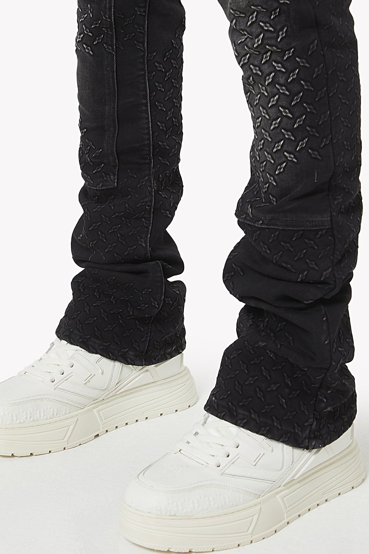 Obsidian Black Steel Plate Carpenter Denim
