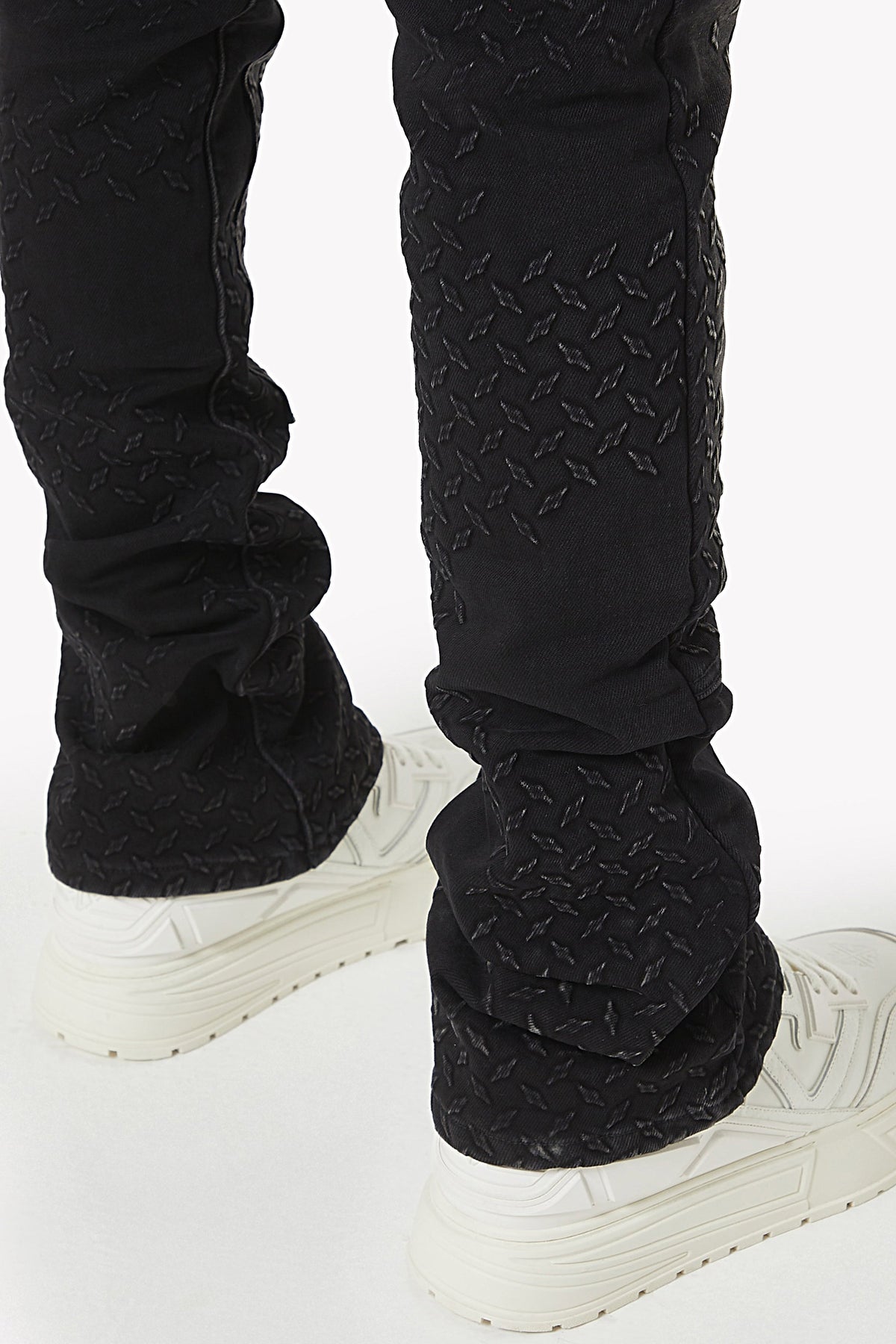 Obsidian Black Steel Plate Carpenter Denim