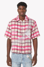 French Rose Uzi Flannel